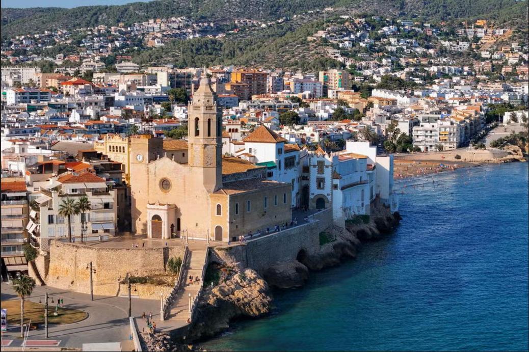 Apartamento Marinero, Vistas Impresionantes. Sitges Exterior foto
